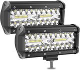 120W 40pcs Suya Dayanıklı 6000lm Offroad LED Işık Çubukları