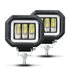 30W Kare 12V Araba LED Çalışma Lambaları, 6000K LED Otomatik Sürüş Lambaları