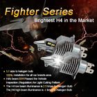 70W Fighter LED Far, Motosiklet için 3900lm H4 Led Ampul