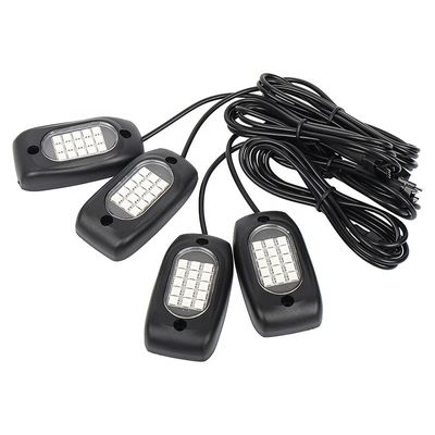 12V Offroad 4x4 Araba Underglow Işıkları, Kamyonlar İçin 4PCS LED Underglow