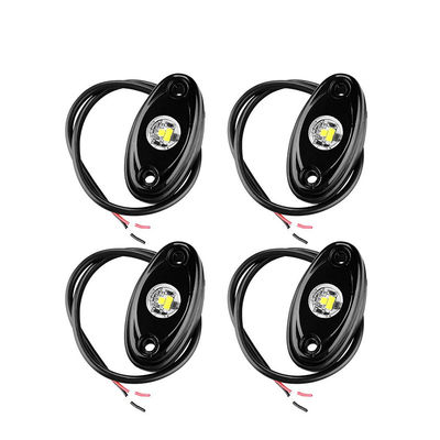 2 İnç 9W Cree LED Kaya 600Lm Araba Underglow Işıkları