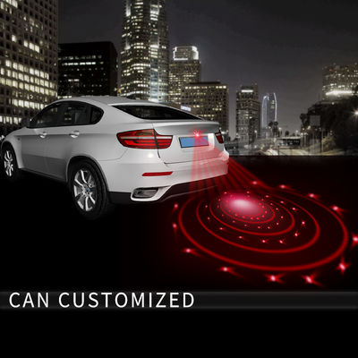 12v 24v Kuyruk Arka Araba Mesafe Lazer Sis Kapı Lazer Proyector Anticolision Para Coches Led Logo Projeksiyon Işıkları