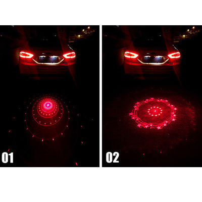 12v 24v Kuyruk Arka Araba Mesafe Lazer Sis Kapı Lazer Proyector Anticolision Para Coches Led Logo Projeksiyon Işıkları